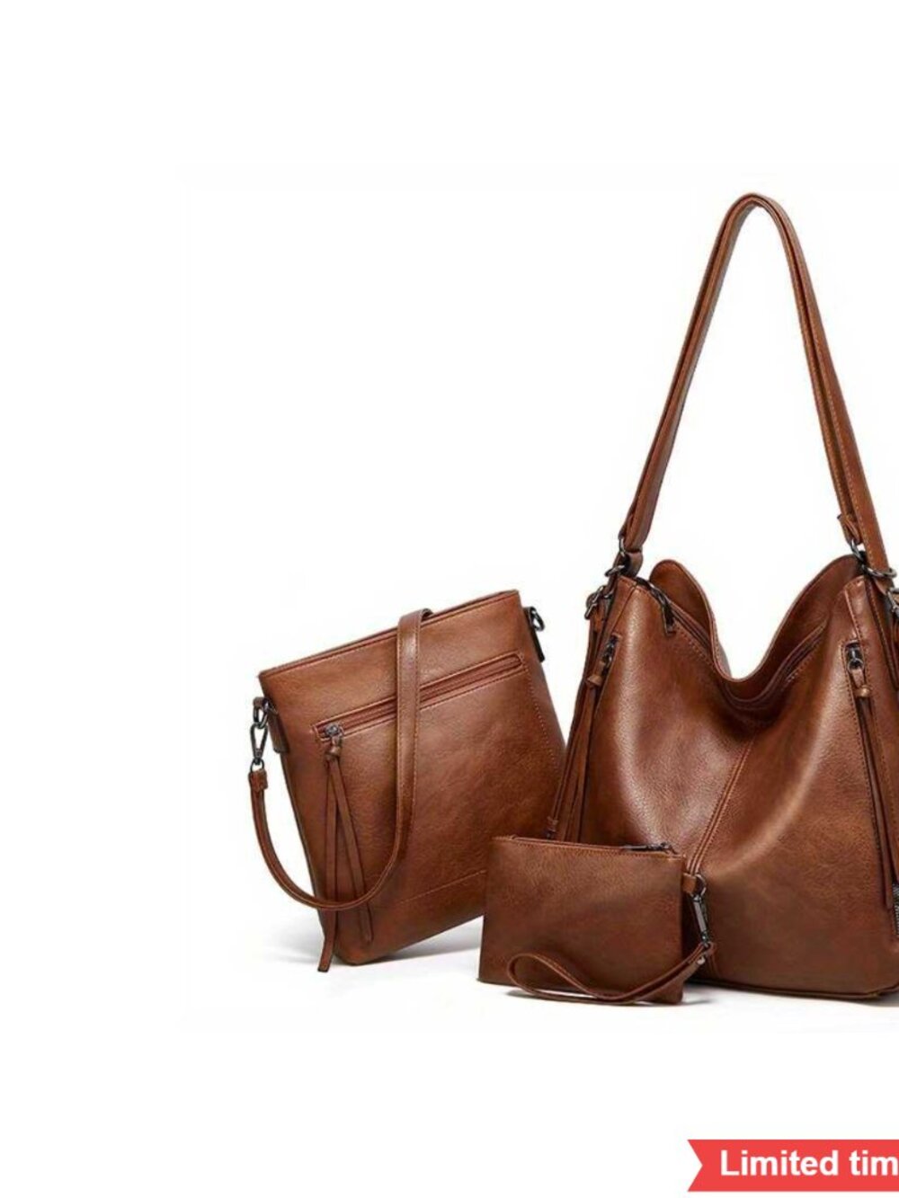 Retro Womens Tote Bag Large Capacity Crossbody Shoulder Bag Commuter